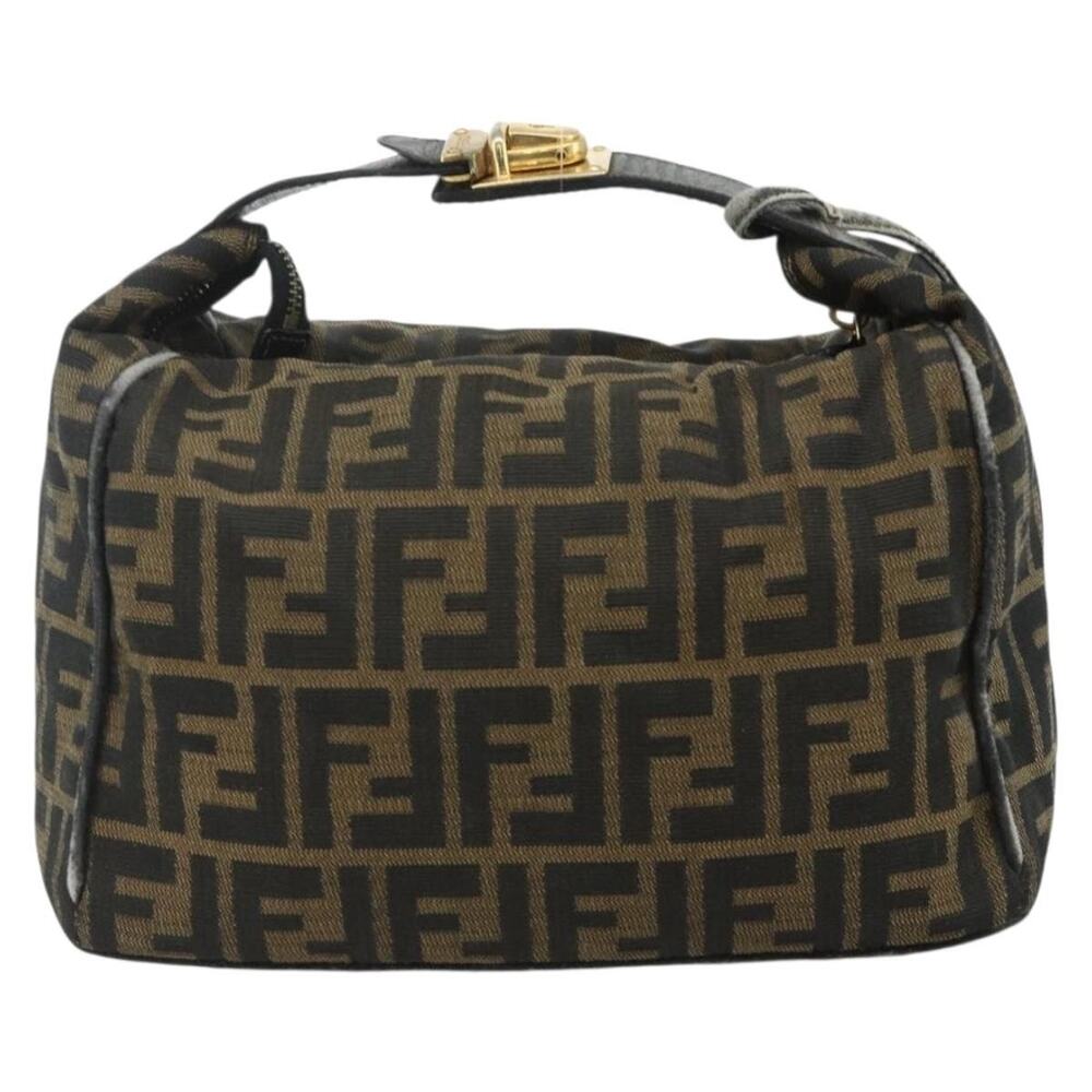 Fendi Zucca Handbag Black